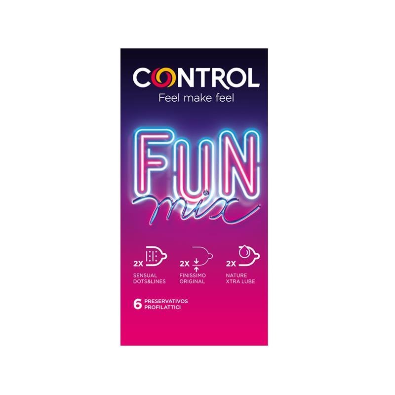 Preservativos Fun Mix 6unidades