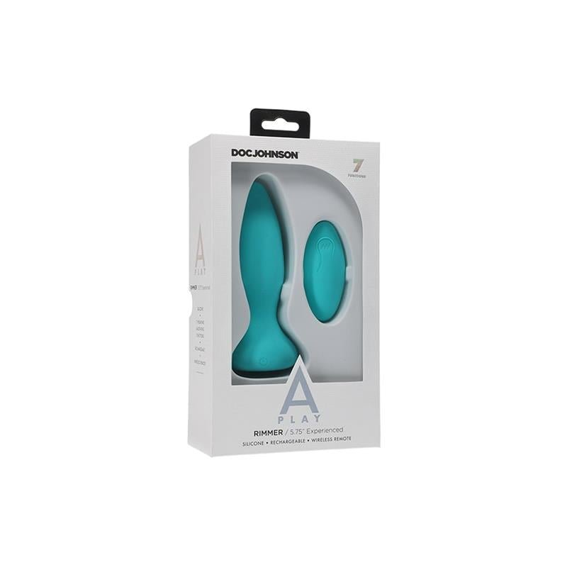 Vibrating Butt Plug Experienced Turquoise