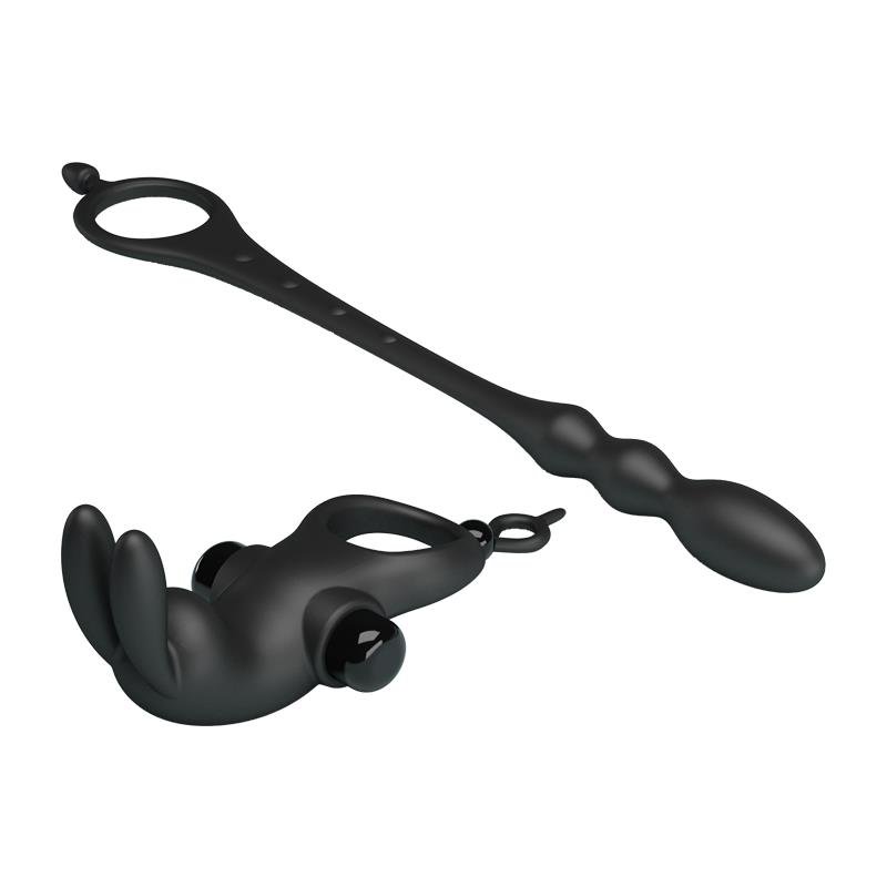 Vibrating Ring & Desmontable Anal Chain