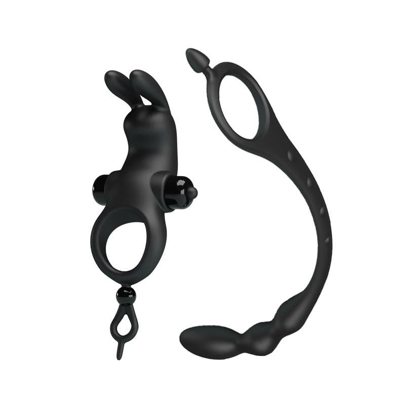 Vibrating Ring & Desmontable Anal Chain