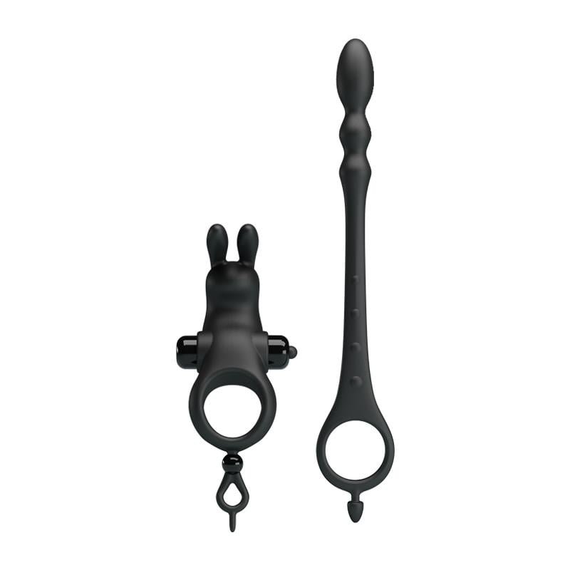 Vibrating Ring & Desmontable Anal Chain